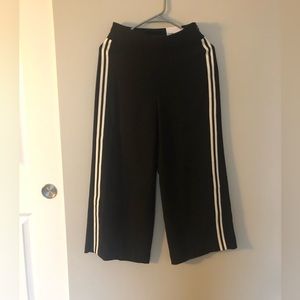 BNWT Express cropped striped culottes